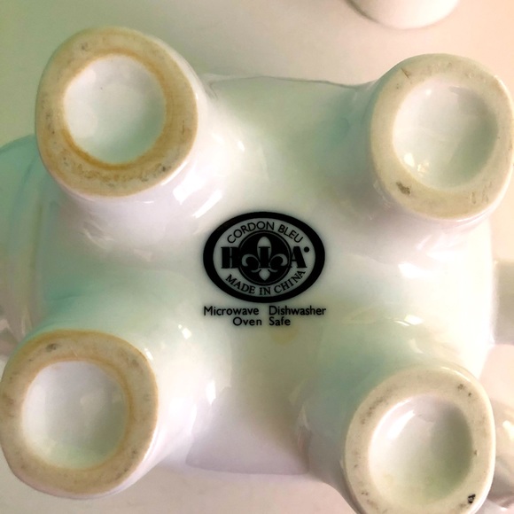 White porcelain elephant teapot - Picture 5 of 6